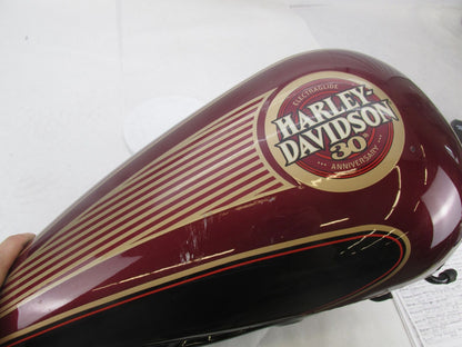 Harley 30th Anniversary 1995 FLHTCU Black Burgundy Electra Glide Gas Fuel Tank