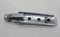 Harley Davidson Single Chrome Flat Style Chopper Foot Peg