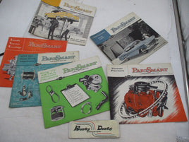 Lot of 6 Vintage Chevrolet Chevy Part Smart Car Manuals Books