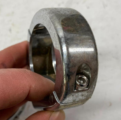 set of (2) Harley Windshield Mounting Clamps Brackets