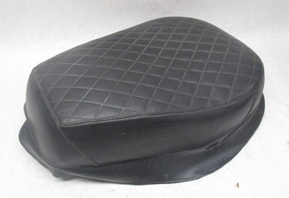 Vintage Motorcycle Boss Custom Diamond Stitched Solo Seat Vintage Y-2A BSA