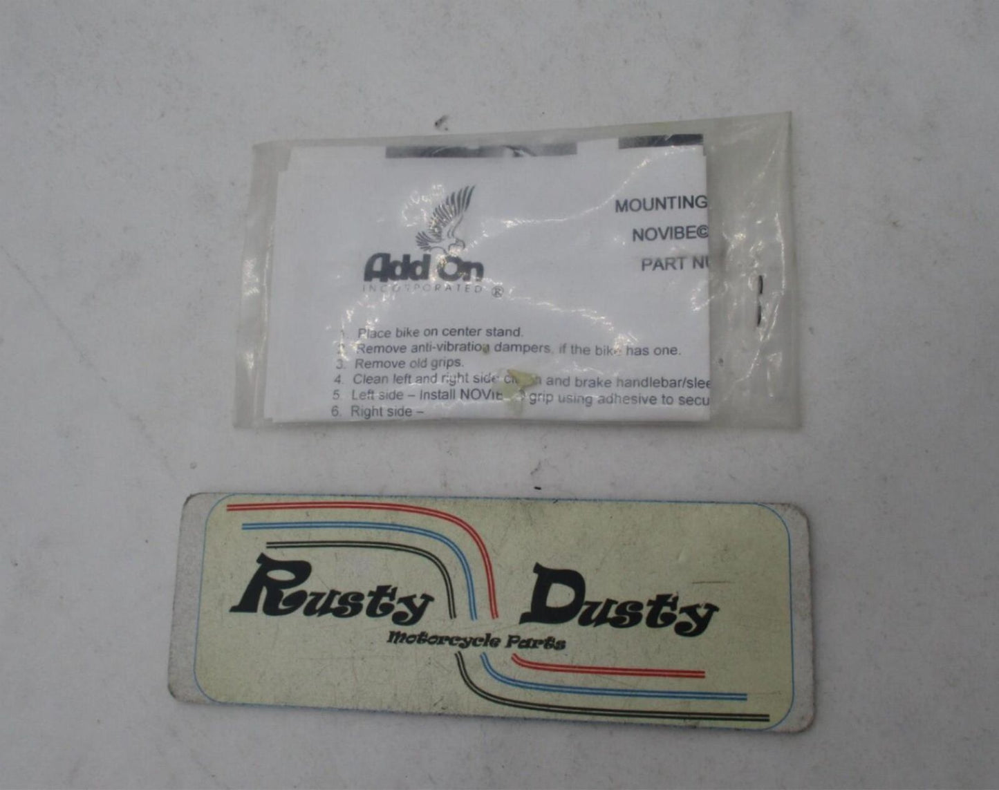 Add On Inc Mounting Novibe Comfort Grip for Most Metric Cruisers Honda Yamaha