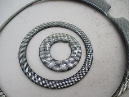 Harley Davidson 94-07 FLHR Road King Silver Dashinator Gas Fuel Tank Dash insert