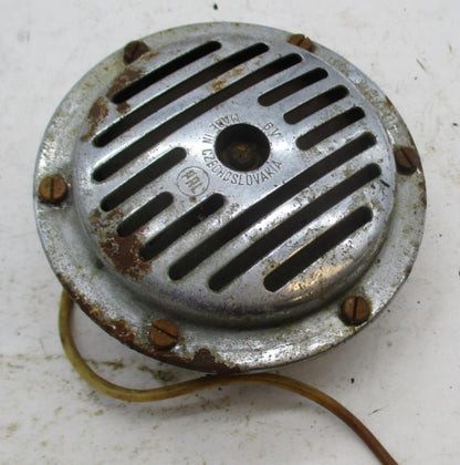 Vintage Original PAL Made In Czechoslovakia 6V Motorcycle Horn