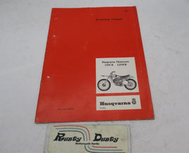 Husqvarna Factory OEM Motorcross 125CR 125WR Engine Assembly Pages Not Complete