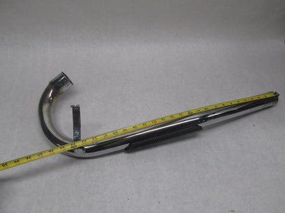 Vintage Motorcycle Scrambler Header Exhaust Pipe AHRMA Triumph CZ Maico Greeves