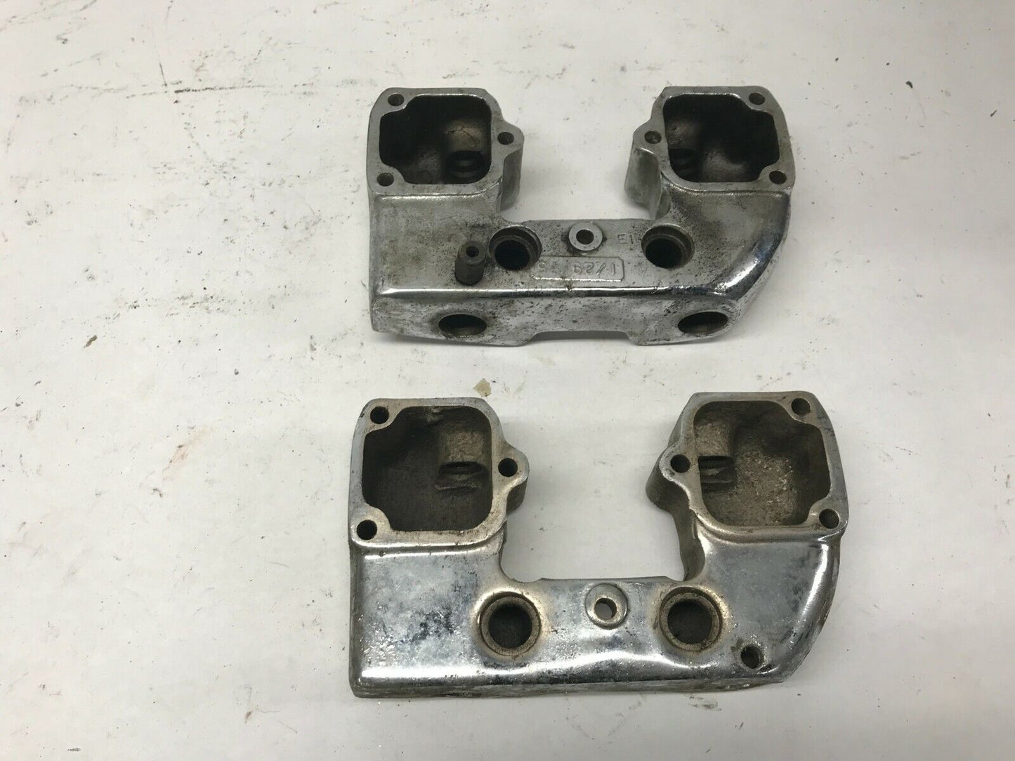 Harley-Davidson Ironhead Sportster Rocker Box Heads Set Chrome  71-85 XLH XLCH