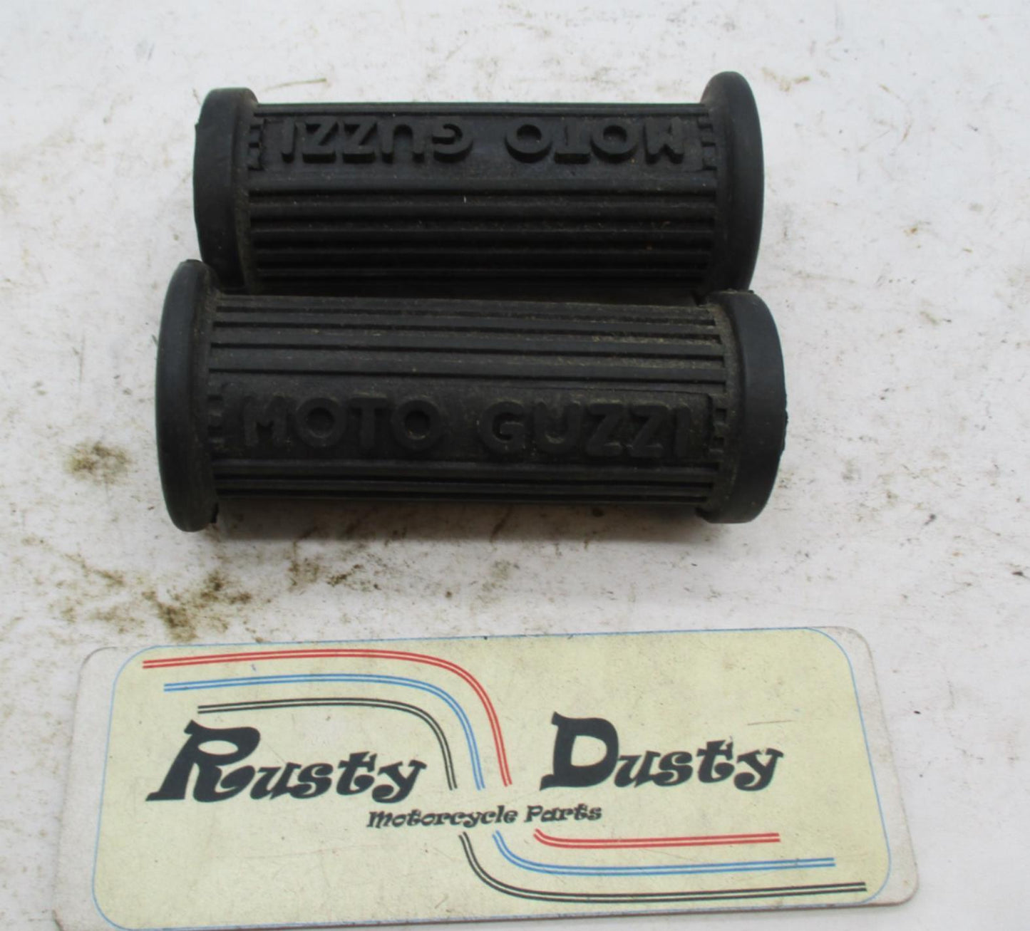 Pair of Moto Guzzi Original Genuine Eldorado 750 800 Foot Peg Rubbers