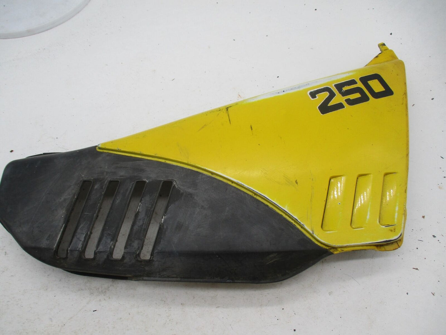 Vintage Motorcycle Enduro Trials 250 Side Cover Right Side