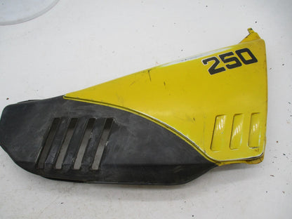 Vintage Motorcycle Enduro Trials 250 Side Cover Right Side