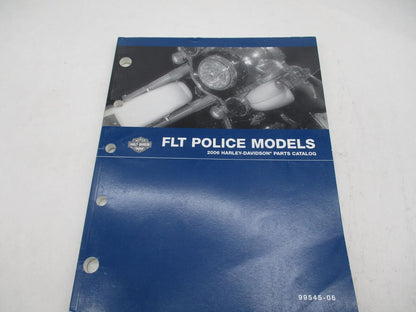 Harley Davidson Official Factory 2006 FLT Parts Catalog 99545-06