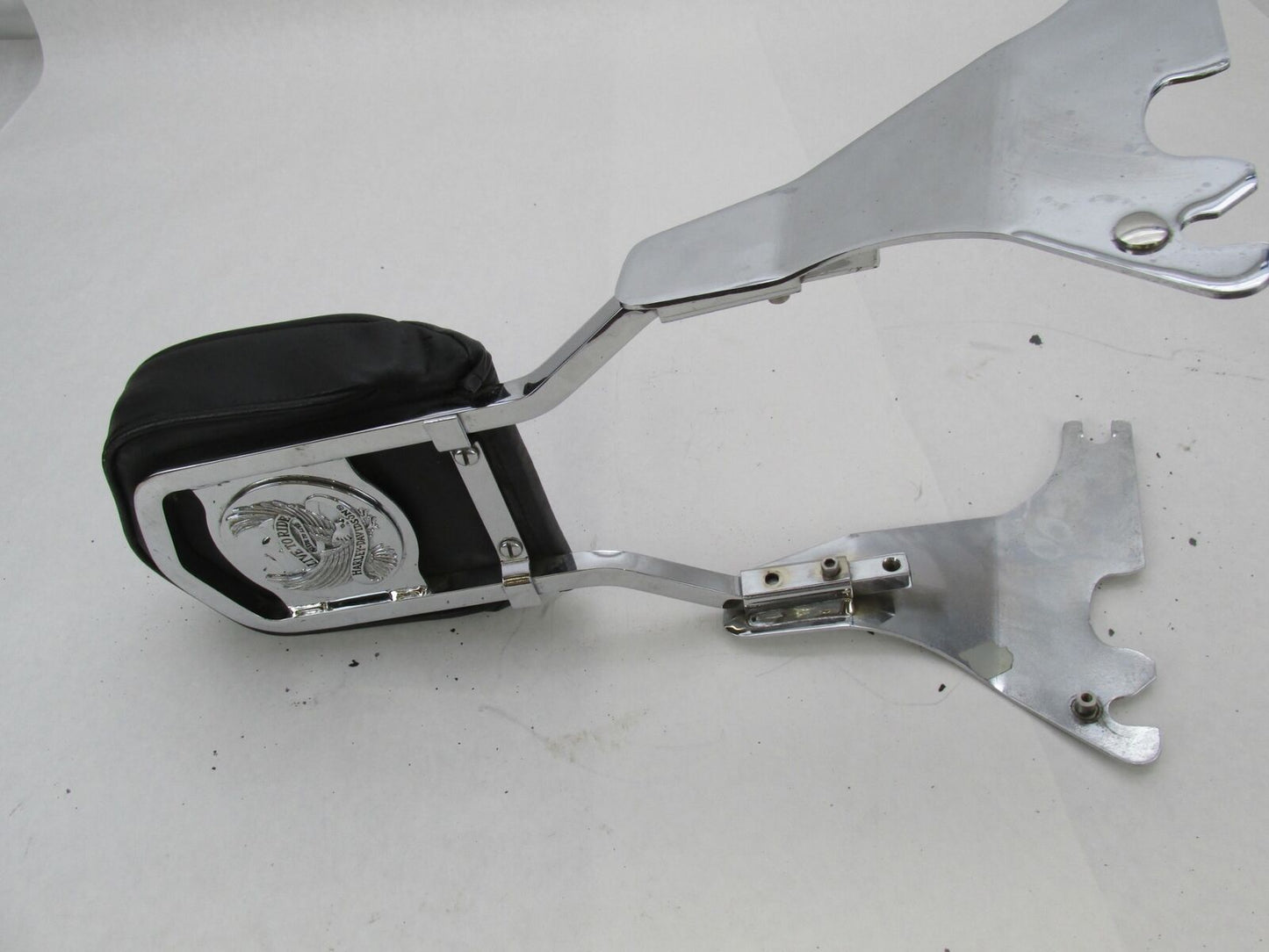 Harley Davidson 2004+ XL Sportster Live to Ride Sissy Bar Back Rest Chrome