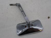 Harley Davidson Custom Chopper Chrome Rectangle Left Side Slotted Mirror