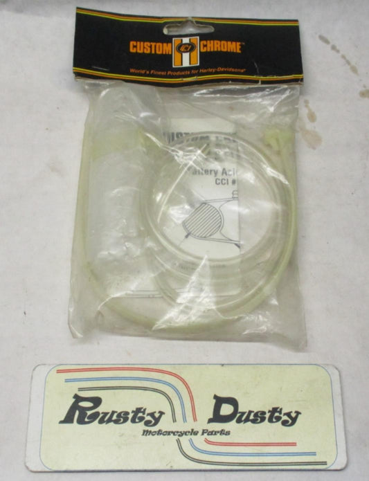 Custom Chrome Harley Davidson Tank Battery Catch 18-943