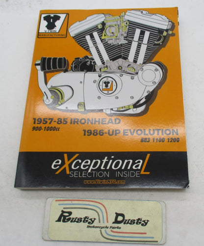 V-Twin 48-0499 Harley XL Sportster Ironhead Evolution Product Guide 883 - 1200