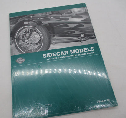 Harley Davidson Official Factory 2006-2009 Sidecar Service Manual 99485-09