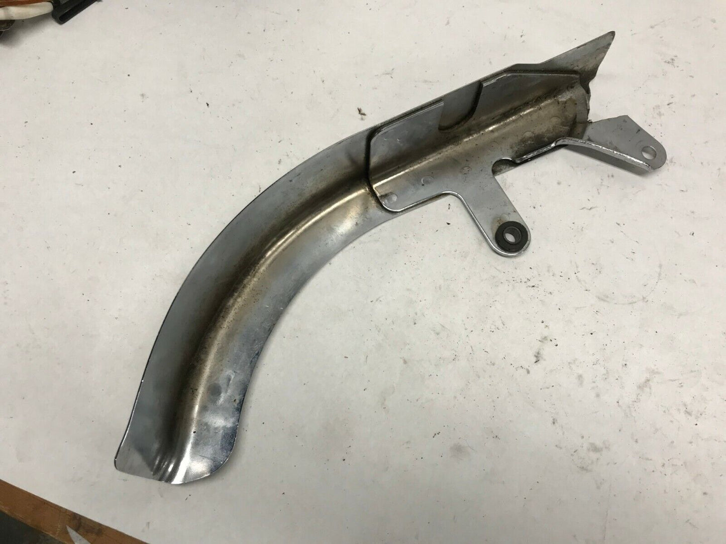Harley Heritage Softail  Chrome Upper Belt Guard Short Shorty Nice