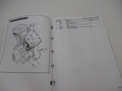 Harley Davidson Official Factory 2008 FLHRSE4 Model Parts Catalog 99433-08