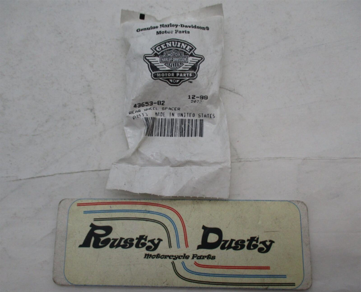 Harley Davidson Genuine NOS Rear Wheel Spacer 43653-82