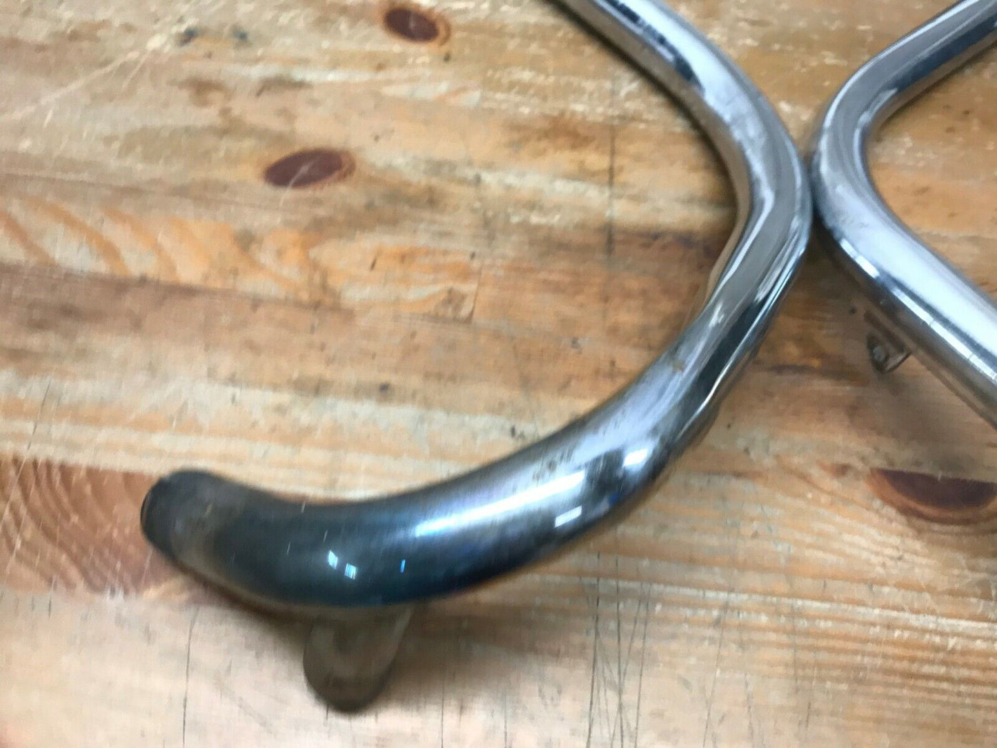 1976 Triumph T140V Bonneville Exhaust Pipe Headers Left Right  T140 V Nice
