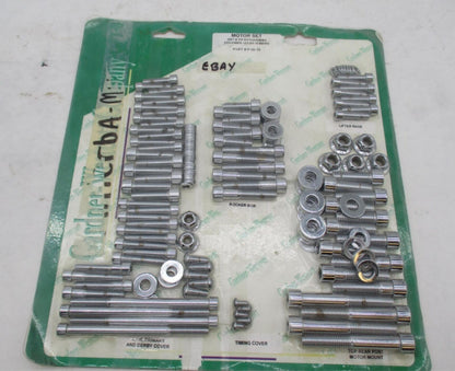 Harley Dyna Gardner Westcott Polished Chrome Motor Set Allen Screws P-96-75