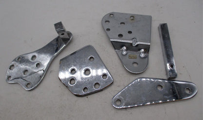 Mixed Lot of Harley Davidson Chrome Foot Peg Highway Peg Control Brackets Mounts