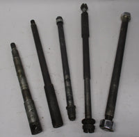 Mixed Lot of (5) Harley Front / Rear Wheel Axles Sportster Dyna Softail #2