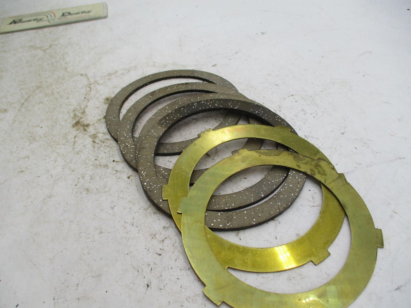Set of vintage Motorcycle Surflex Clutch Plates w/ Steel Plates Unknown Model