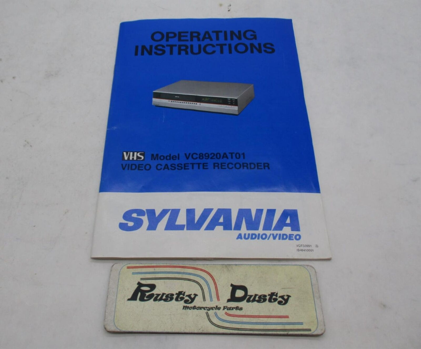 Slyvania VHS Recorder VC8920AT01 Operating Instructions Book Maual