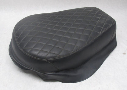 Vintage Motorcycle Boss Custom Diamond Stitched Solo Seat Vintage Y-2A BSA