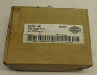 Harley Davidson Genuine NOS Box of (12) Blue Wedge Light Bulbs 12V/.24A 75191-01