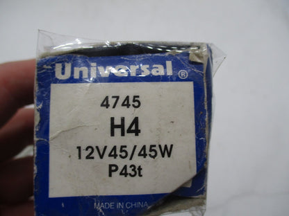 Universal Motorcycle 12 Volts 45 Watts H4 Lamp Light Bulb 4745