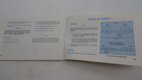 Harley Davidson Genuine 1983 Owners Maintenance Guide All Models 99952-82