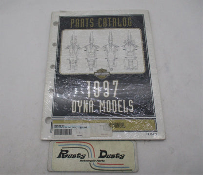 Harley Davidson Official Factory NOS 1997 Dyna Parts Catalog 99439-97