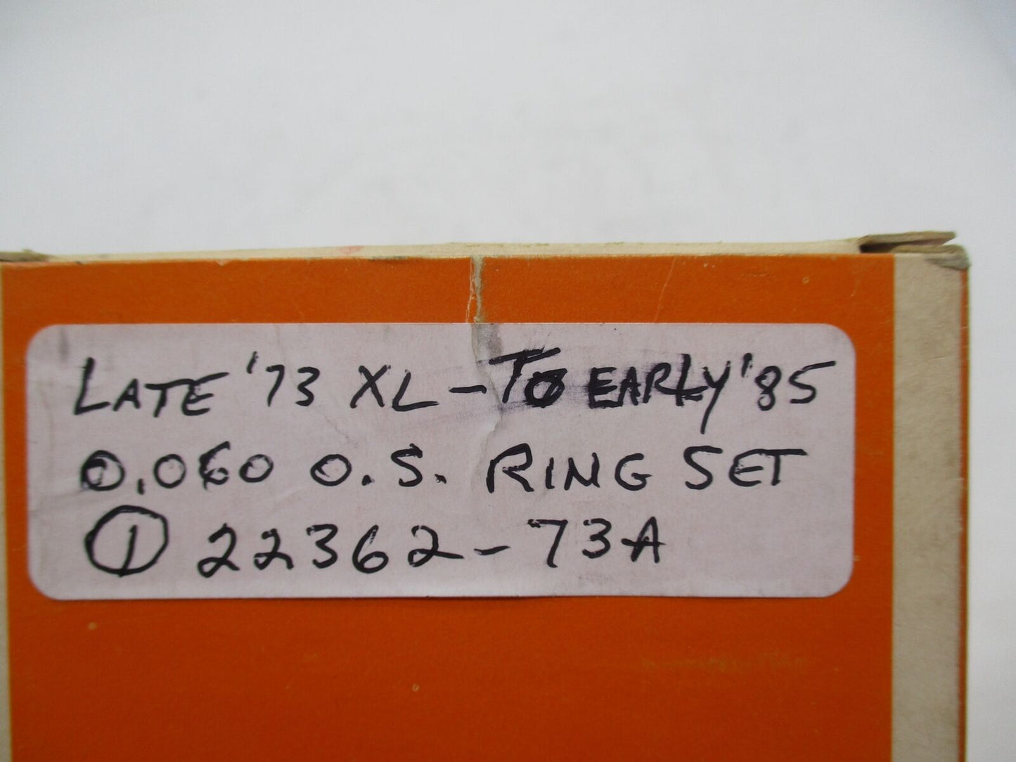 Harley Davidson Genuine NOS AMF Piston Ring Set 0.060 73-85 XL 22362-73A