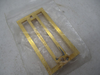 Harley Motorcycle Gold Baron Style Marker Light Grill