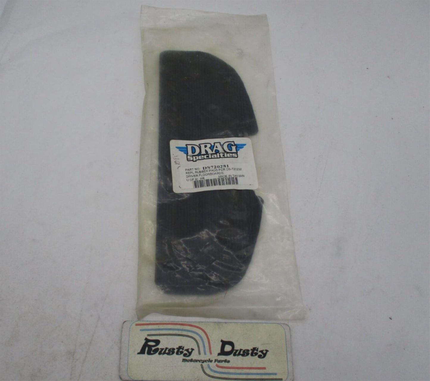 Drag Specialties Floorboard Replacement Rubber Pads DS720281