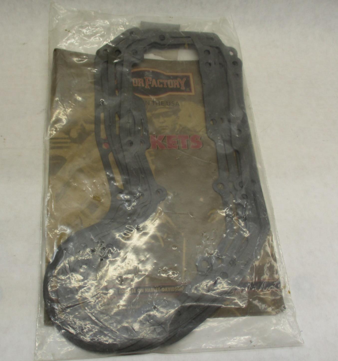 Lot of (8) Harley Davidson Motor Factory Cam Cover Gaskets MF-660410 Qty 8
