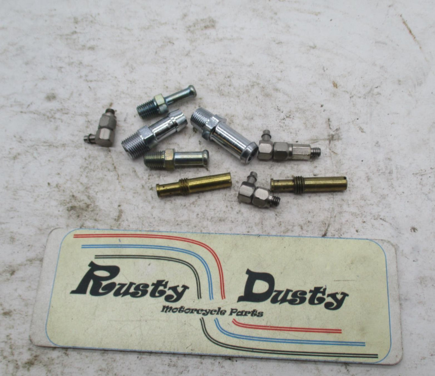 Mixed Lot of Harley Davidson Fuel Brake Line Fittings
