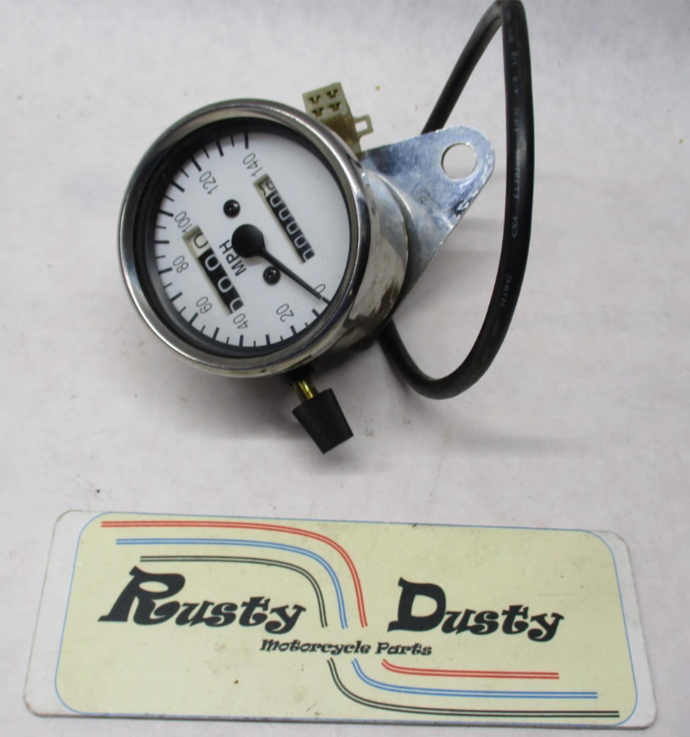 Harley Davidson Aftermarket Speedometer Trip meter Odometer w/ Wires