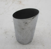 Harley Davidson Slash Cut Chrome 3" Exhaust Tip 6.5" Length