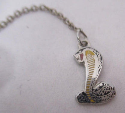 Cobra Snake Silver Dangle Pendant Charm Necklace Jewelry Shelby