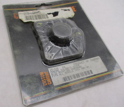 Custom Chrome Harley Davidson Chrome Solenoid Cover w/ Mounting Hardware 25-036