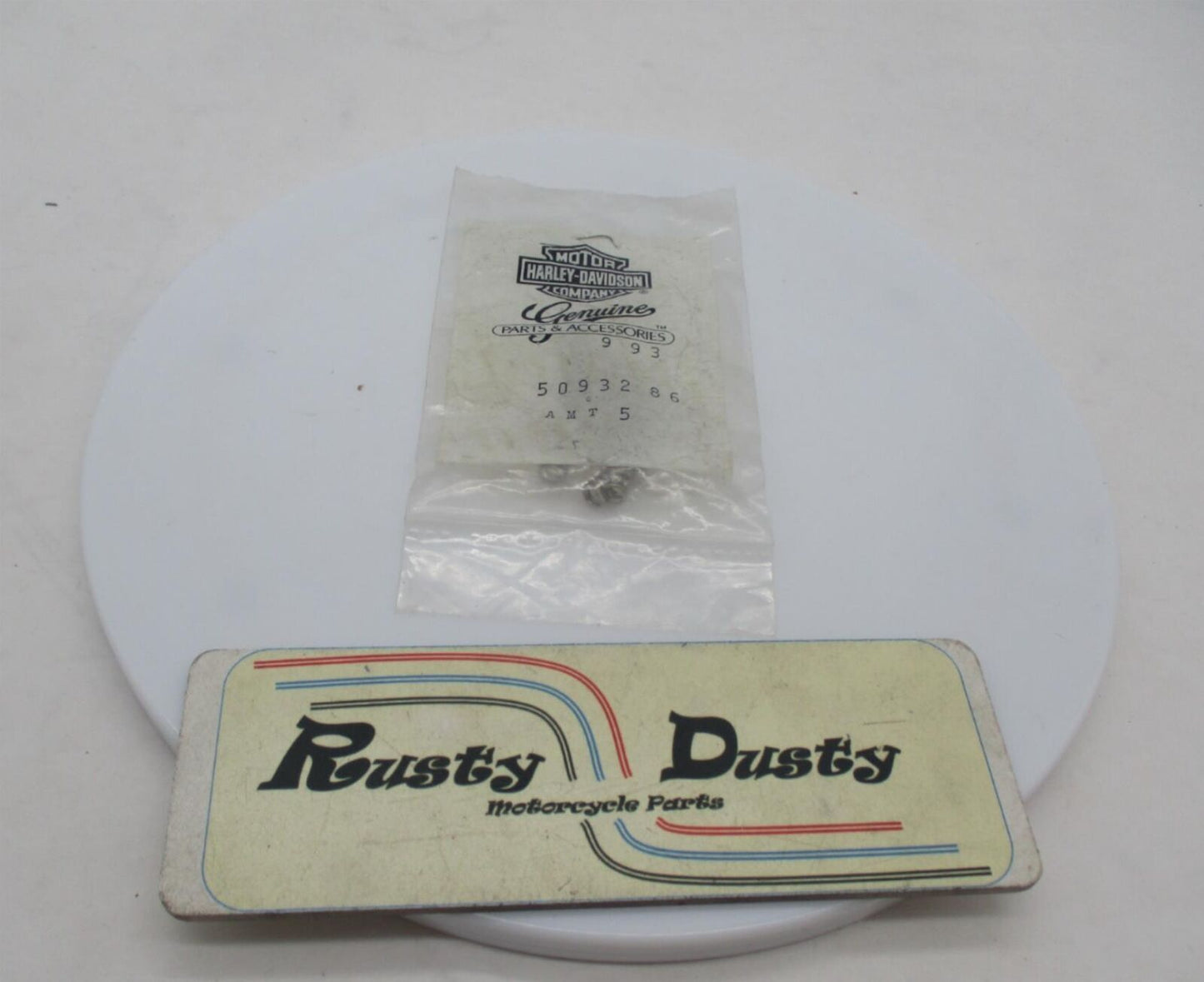 Pack of 5 Harley-Davidson Genuine NOS Footboard Springs 50932-86