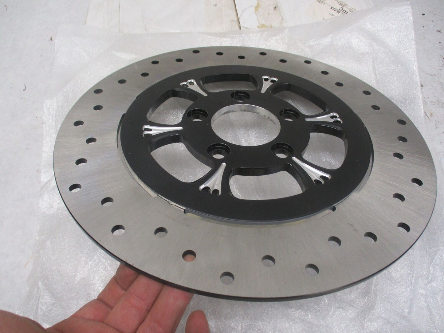 Majestic Floating Front Brake Rotor ZSSFLT117-102E-RR2K Harley FLH FLT