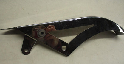 Chrome Upper Rear Belt Guard For 86-99 Harley Softail FLST FXST 78610