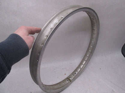 Vintage San Remo Motorcycle Enduro Dirt Bike Wheel Rim 40 Spokes 2.25 X 19" #4