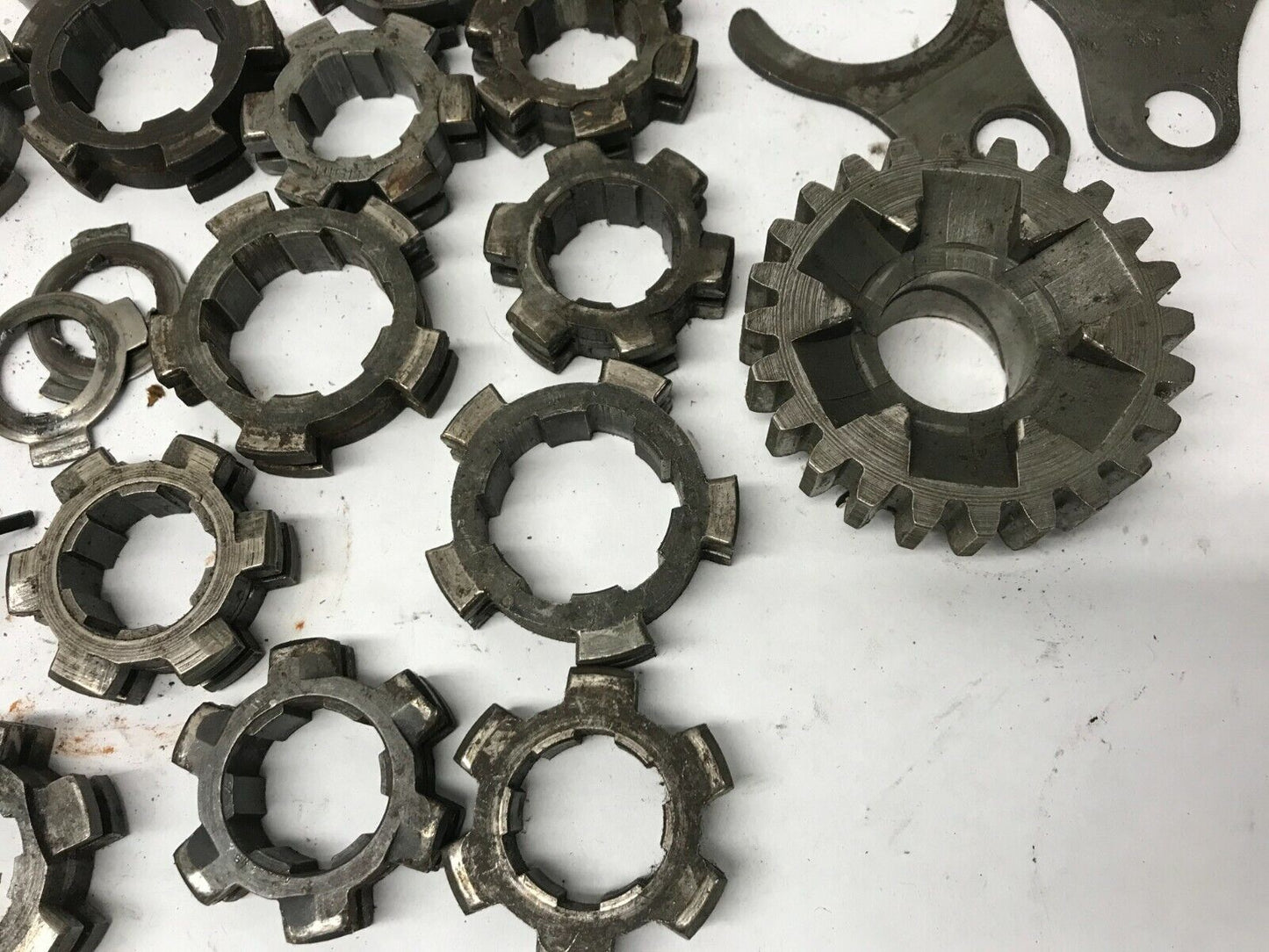 Huge lot OEM Transmission Gears Harley Clutch Gears FL FX FXR