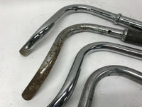 Harley Ironhead Sportster 2 Piece Buckhorn Handlebars Bars Left sides  XLH XLCH