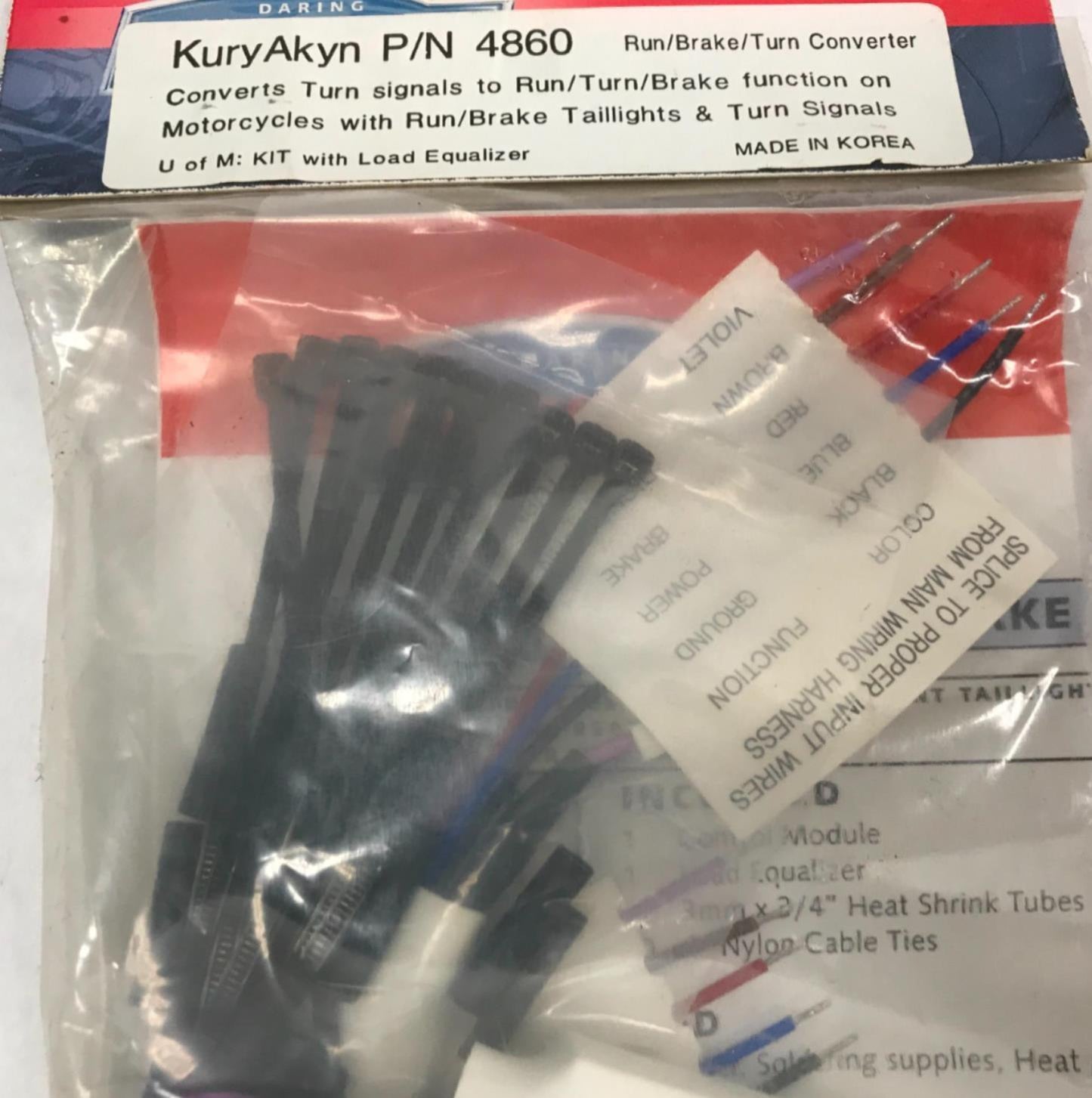 Kuryakyn 4860 Run/Stop Compensator without Plugs Harley Davidson